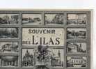 93 - LES LILAS 12 Minivues En Une Carte - Les Lilas