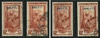 ● I -TRIESTE AMG FTT - 1950 / 54 - LAVORO - N. 98/I Usati - DB - Cat. ? €  - Lotto 380 /82 - Oblitérés