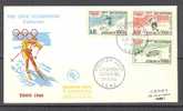 Togo  FDC , Sports D´hiver;ski; Hockey Sur Glace; Bobslleigh, Voir Scan - Inverno1960: Squaw Valley