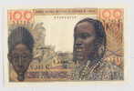 WEST AFRICAN STATES - WESTAFRIKANISCHER STAATEN:  100 Francs, Sign. 4 ND (2.3.1965)  UNC  *P-301Cf  * BURKINA FASO - West African States