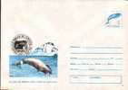 Romania.Whales Baleins 2 DIFF. Enteire Postal 1994. - Baleines