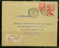 FRANCE 1949 N° Usages Courants & PA Obl. S/Lettre Entiére Recommandée - Storia Postale