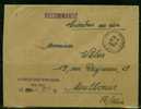 FRANCE 1949 N° Usages Courants Obl. S/Lettre Entiére Recommandée - Covers & Documents