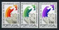 1974 Portogallo Movimento Forze Armate , Serie Completa Nuova - Neufs