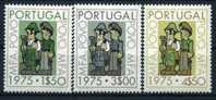 1975 Portogallo, Collaborazione Tra Militari E Popolo , Serie Completa Nuova - Neufs