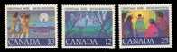 Canada (Scott No. 741-43 - Premier Conte De Noel / 1977 / First Christmas Carol) [**] - Ongebruikt