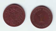 Germany 1 Pfennig 1901 A - 1 Pfennig