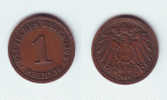 Germany 1 Pfennig 1909 A - 1 Pfennig