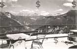Téléphérique De VEYRIER DU LAC Haute Savoie 74 : Station Supérieure Terrasse Vue Sur Le Mont Blanc - Veyrier