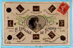 TIMBRE - Langage - Briefmarken (Abbildungen)