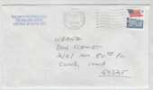 USA Cover Sent To Iowa Worchester MA. 1-3-1994 - Cartas & Documentos