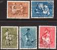 1954 Kinderzegels  NVPH 649 / 653 - Used Stamps