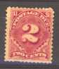 USA  -  Taxes  :  Yv  23   Sc J 32   **   Sans Filigrane - Postage Due