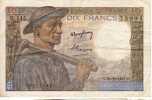 ****  BILLET  10 FRANCS MINEUR  30-10-1947  ALPHABET  M.145  **** EN ACHAT IMMEDIAT !!! - 10 F 1941-1949 ''Mineur''