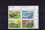 1993 Canada Dinosaurs Prehistoric Life Block Of 4 MNH - Ongebruikt