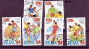 CUBA    N°3345/50  Oblitere   Cup  1994  Football  Soccer  Fussball - 1994 – USA