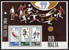 MALTE   BF 5  * *     Cup 1978  Football  Soccer Fussball - 1978 – Argentina