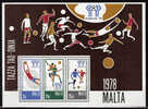 MALTE   BF 5  * *     Cup 1978  Football  Soccer Fussball - 1978 – Argentine