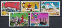 JO76 - Jeux Olympiques 1976, Montreal, Timbres De La Corée - Summer 1976: Montreal