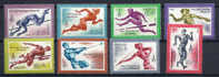 JO80 - Jeux Olympiques 1980, Moscou, Timbres Russes - Inverno1976: Innsbruck