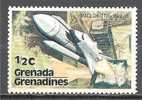 1 W Valeur Unused, Non Oblitérée - GRENADA - SPACE SHUTTLE - N° 1259-12 - Sud America