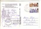 GOOD RUSSIA Postal Card To ESTONIA 2004 - Good Stamped - Storia Postale