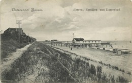 AK Bansin Usedom Herren- +  Damen- + Familienbad 1911 #03 - Usedom