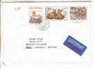 GOOD CZECH Postal Cover To ESTONIA 2002 - Good Stamped - Cartas & Documentos