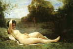 Oil Painting Nude Naked  ,  Postal Stationery -Articles Postaux -Postsache F (Y11-66) - Nudes