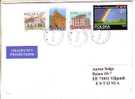 GOOD POLAND Postal Cover To ESTONIA 2008 - Good Stamped - Brieven En Documenten