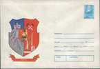 Romania-Postal Stationery Cover 1980-Coat Of Arms Deva-unused - Briefe U. Dokumente