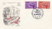 FRANCE 1962 EUROPA CEPT FDC - 1962