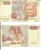 1.000 Lire Montessori 1998 - Lettera G (Numero Di Serie 007000) - 1.000 Lire