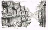 Postal CANTERBURY (Kent) . The Weavers Houses - Canterbury
