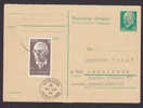 Germany DDR Uprated Postal Stationery Ganzsache Postkarte - Antwort Résponse 1971 Jamestown St. Helena - Cartoline - Usati