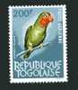 TOGO 1964  Fauna Yvert Cat. N° Air 41 MNH ** Small Paper Sticked On The Gum - Perroquets & Tropicaux