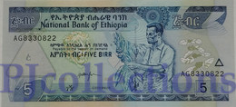 ETHIOPIA 5 BIRR 2000 PICK 47b UNC - Ethiopie