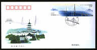 2008-8 CHINA Suzhou-Nantong Yangtze River BridgeS FDC - 2000-2009