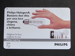 ITALIA SIP - 3270 C&C 179 GOLDEN - PRIVATE PUBBLICHE - PHILIPS HALOGENA - NUOVA - Private-Omaggi