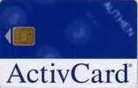 # Carte A Puce Salon ActivCard   - Tres Bon Etat - - Cartes De Salon Et Démonstration