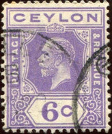 Pays :  96 (Ceylan : Colonie Britannique)  Yvert Et Tellier N° :  208 (o) - Ceylan (...-1947)