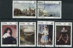 Cuba - 1977 - Paintings - Complete Set (6 Stamps) - Usados