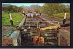 RB 659 - J. Salmon Postcard Canal Boats Narrow Boats Descending The Stockton Flights Long Itchington Warwickshire - Other & Unclassified
