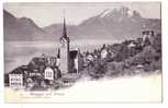 WEGGIS UND PILATUS   ( Suisse  )  ....................Recto-Verso.......... - Weggis