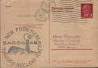 Germany(DDR)-Postal Stationery Postcard 1961-Sargo 583-Trough Nuclear Power - Atoom