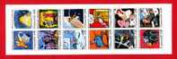 CARNET  N° BC2515 Bandes Dessinée 198_ NON PLIE   Ier Chx. COTE: 12 E. - Commemoratives