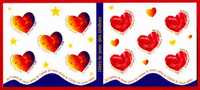 CARNET  N° BC3221A Saint Valentin 1999 NON PLIE   Ier Chx. COTE: 18 E. - Commémoratifs