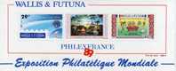 Wallis Et Futuna:  Bloc Neuf, Gomme Intacte Philexfrance" Exposition Philatélique Mondiale" Wallis Et Futuna - Blokken & Velletjes