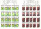 45421)n°2 Fogli Completi Liechtenstein Serie Europa Cept 1975 - Blocks & Sheetlets & Panes