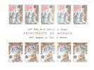 45440)foglio Completo Monaco Serie Europa Cept 1982 - Postmarks